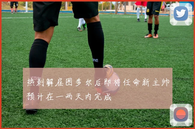 热刺解雇图多尔后即将任命新主帅预计在一两天内完成