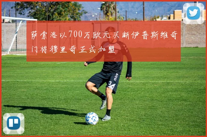 萨索洛以700万欧元买断伊普斯维奇门将穆里奇正式加盟